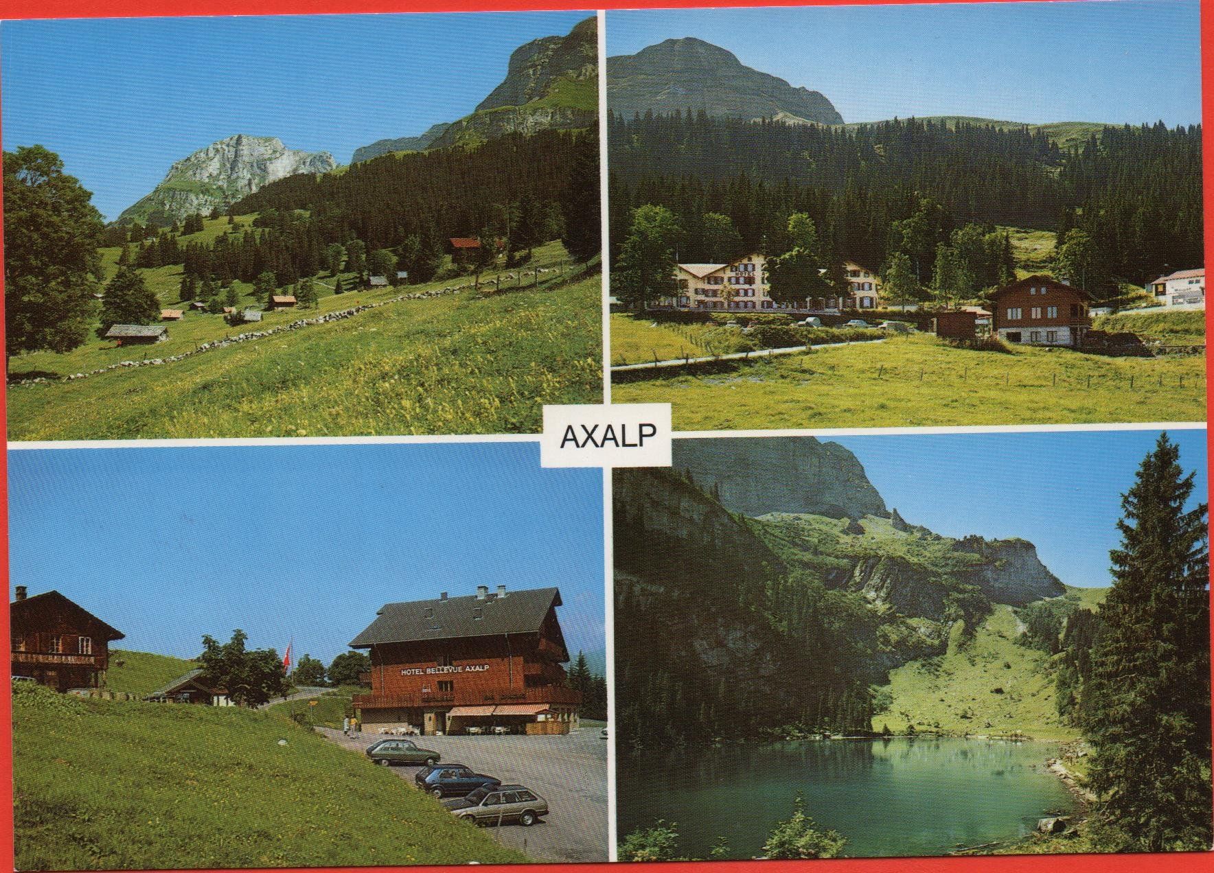 Cartoline postali: BRIENZ Axalp, Hinterburgsee, Auto – Nuovo (secondo la descrizione) da Jona venduto da philajona