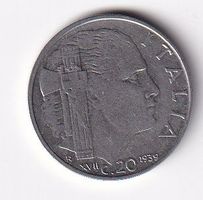 Italien 20 cent. 1939ss-vorz