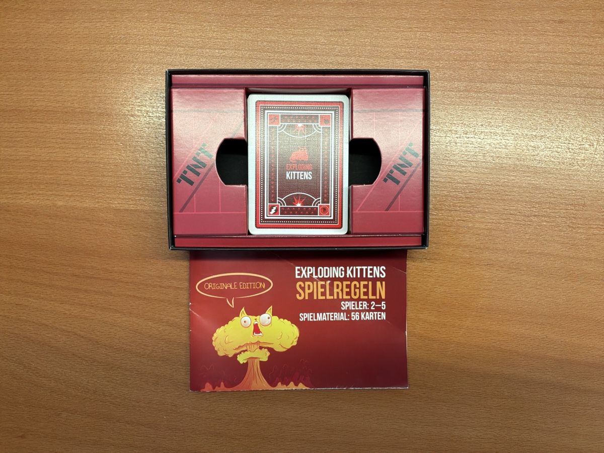 Giochi: Exploding Kittens Kartenspiel Originale Edition – Usato da St. Gallen venduto da petergyoergy 1