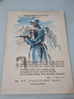 Affiche Kriegs   Mobilmachung 1939-1945 A4 Soldat Suisse
