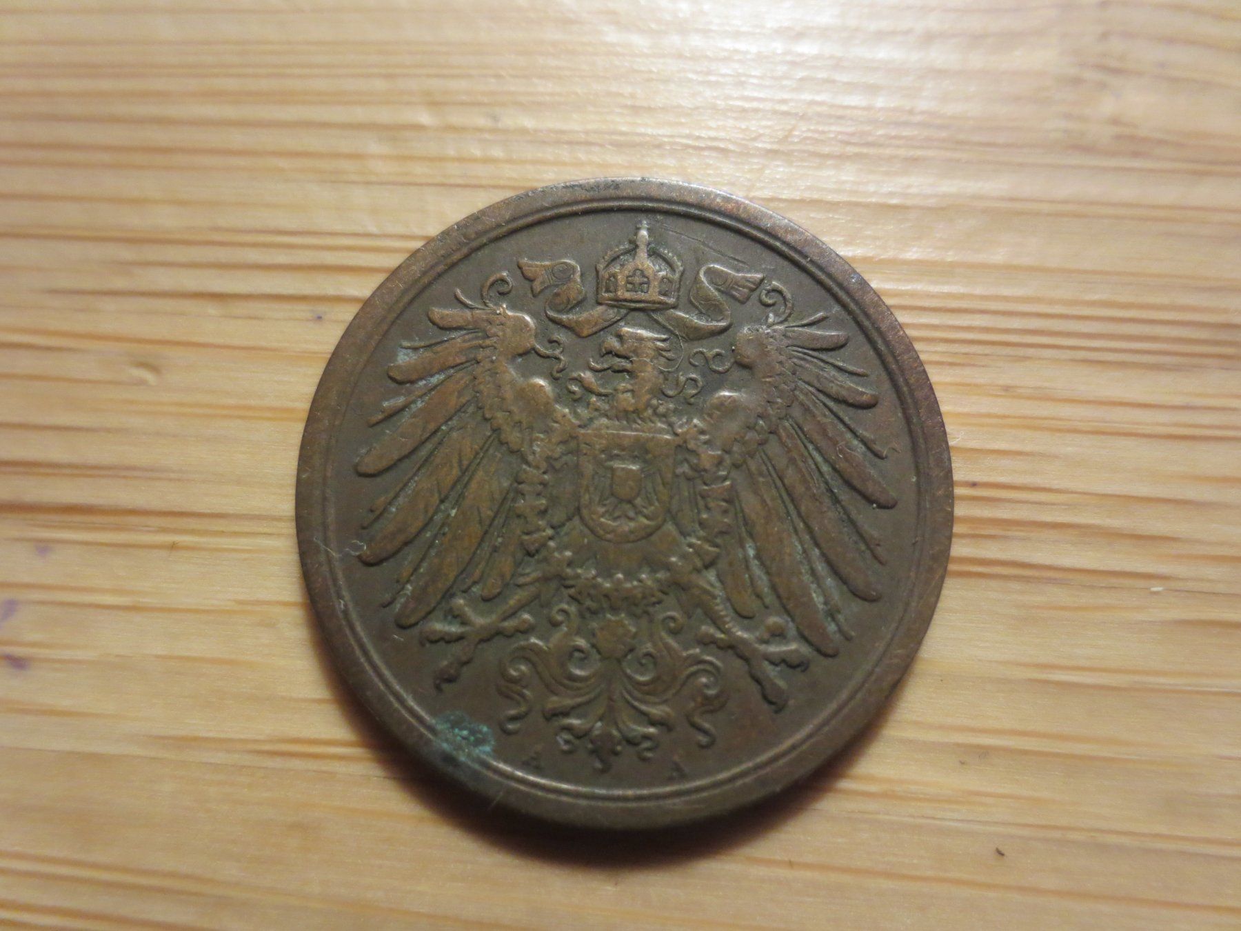 Tutti le monete: Deutsches Reich 2 Pfennig 1912 – Usato da Weier im Emmental venduto da waefler03 1