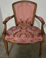 4 Poltrone Stile Louis XVI, Epoca ca. 1850–60