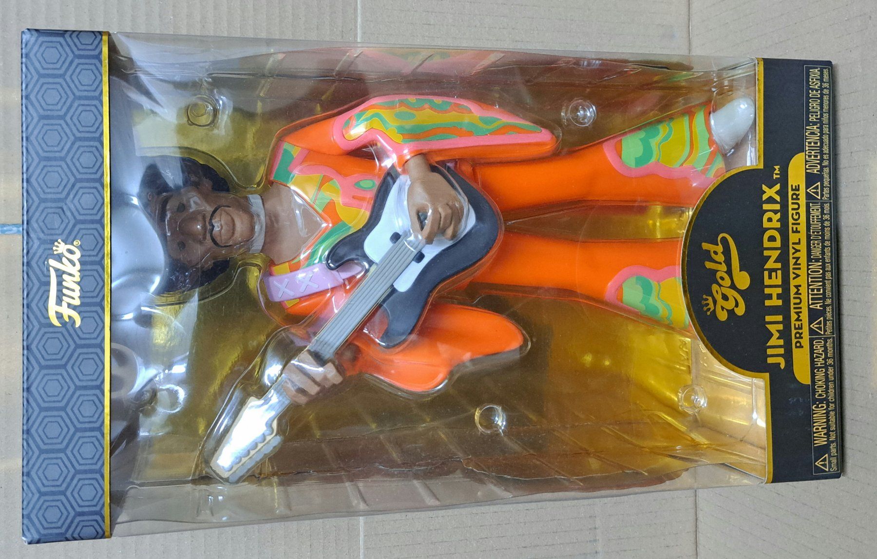 Funko Statuette: Funko Gold Premium Jimi Hendrix Vinyl Figur 33cm – Nuovo e nell'imballaggio originale da Igis venduto da magneto_hg 2