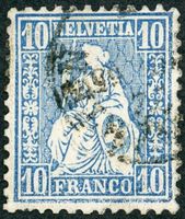 10 Rp. Blau