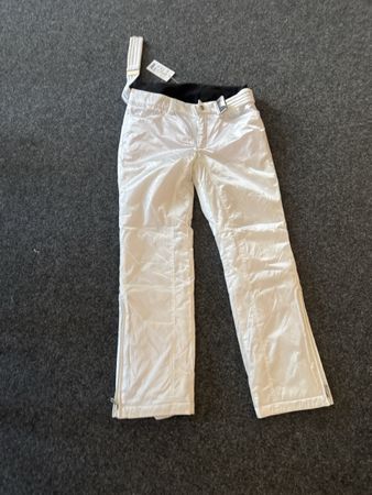 Weisse Bogner Skihose, Grösse 40. Neu mit Etikett!