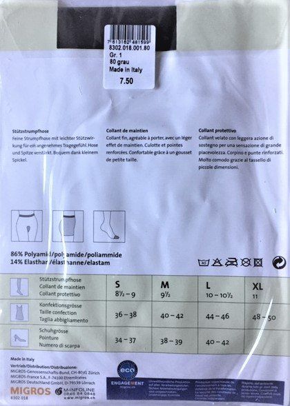 Calze & Collant: Strumpfhose Light Comfort – Nuovo e nell'imballaggio originale da Menziken venduto da chianti10 1