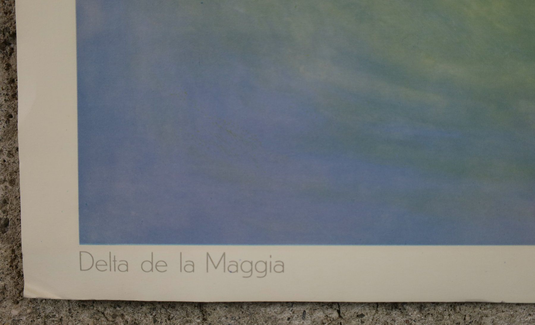 Posters & Illustrations: Schulwandbild "Delta (Maggia)" – D'occasion à Birrwil par brandschatz_birrwil 2