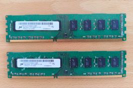 2x 4GB DDR3 Desktop RAM (Total 8GB)