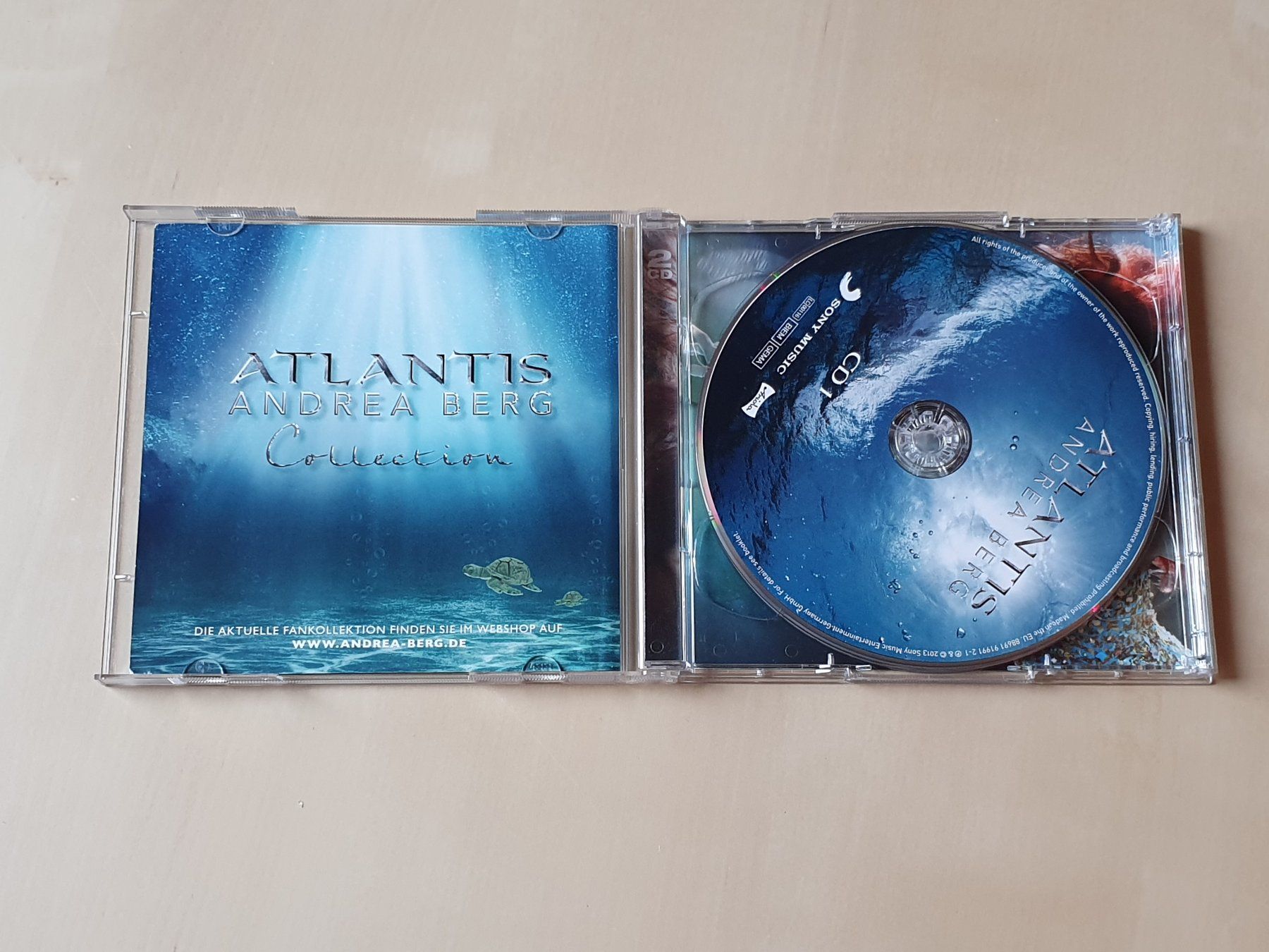 CD: Andrea Berg Atlantis – Usato da Stansstad venduto da collectorsshop 2