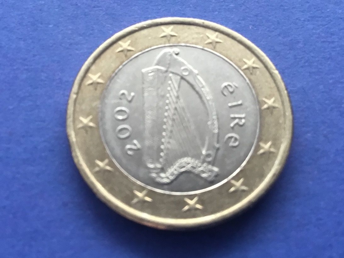 Tutti le monete: 1 Euro IRLAND 2002 – Usato da St. Margrethen SG venduto da alfapeugeot10