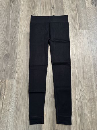 H&M Leggings, Schwarz, Gerippt, Grösse S, Top Zustand