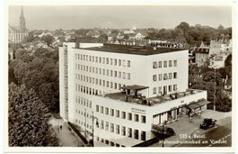 BASEL Hallenschwimmbad am Viadukt - Lastwagen