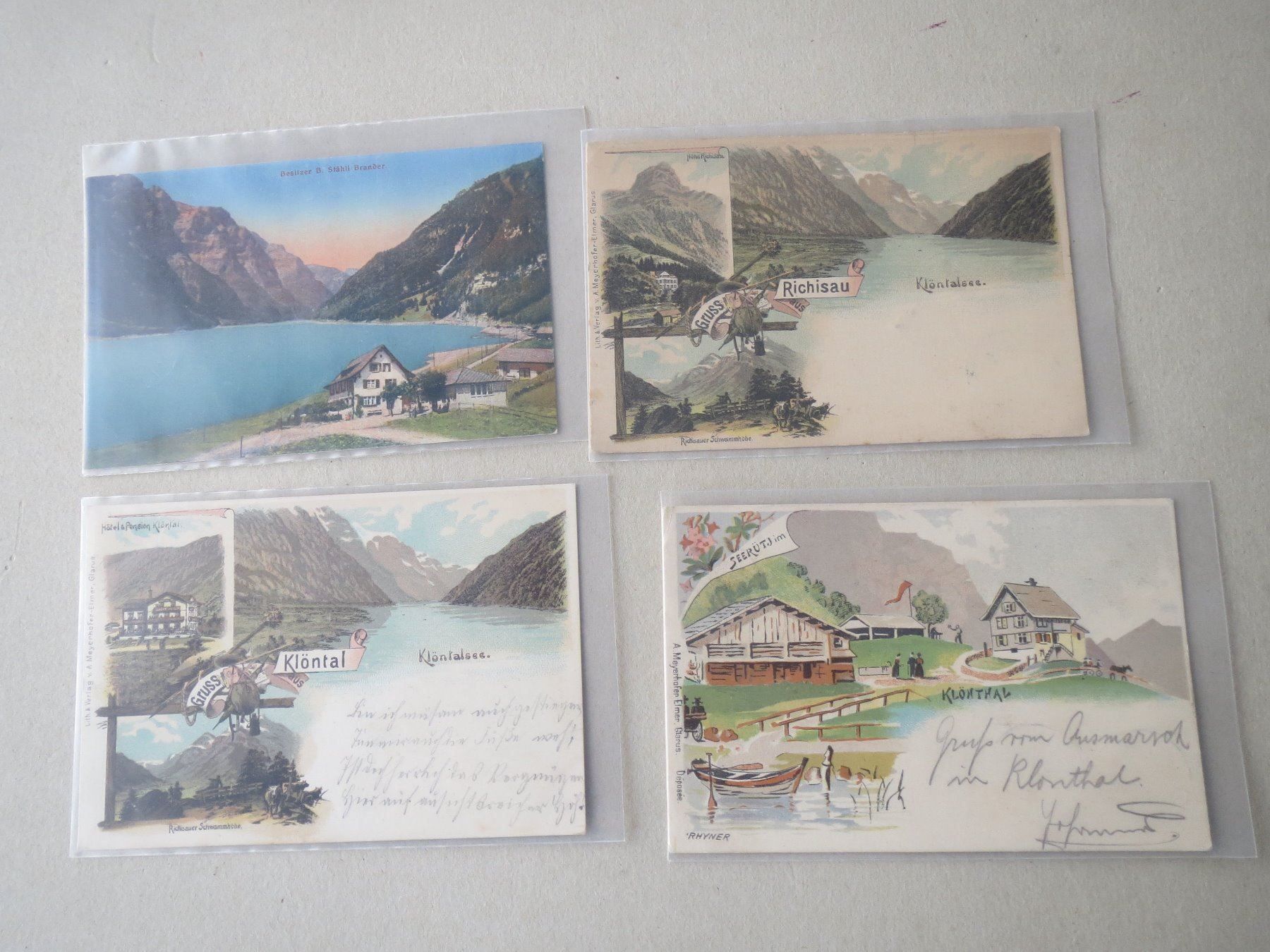 Cartoline postali: Klöntal - Etwa 280 alte Ansichtskarten – Usato da Tagelswangen venduto da Miski 2