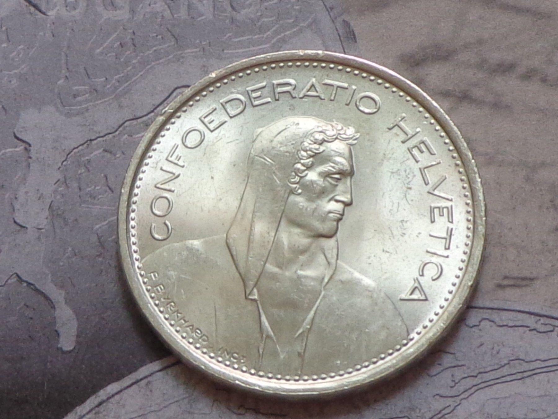 Tutti le monete: 5 Fr. 1969 B - Très belle pièce – Usato da Pully venduto da UCA01 1