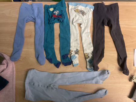 5 süsse Strumpfhosen Gr.74