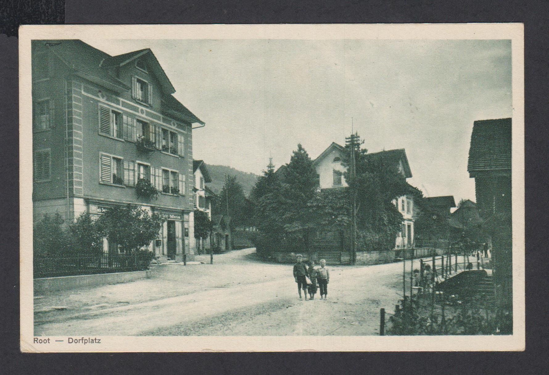 Ansichtskarten: Root   LU   :   alte Ansichtskarte von 1923 – Gebraucht aus Vitznau von Ropaku