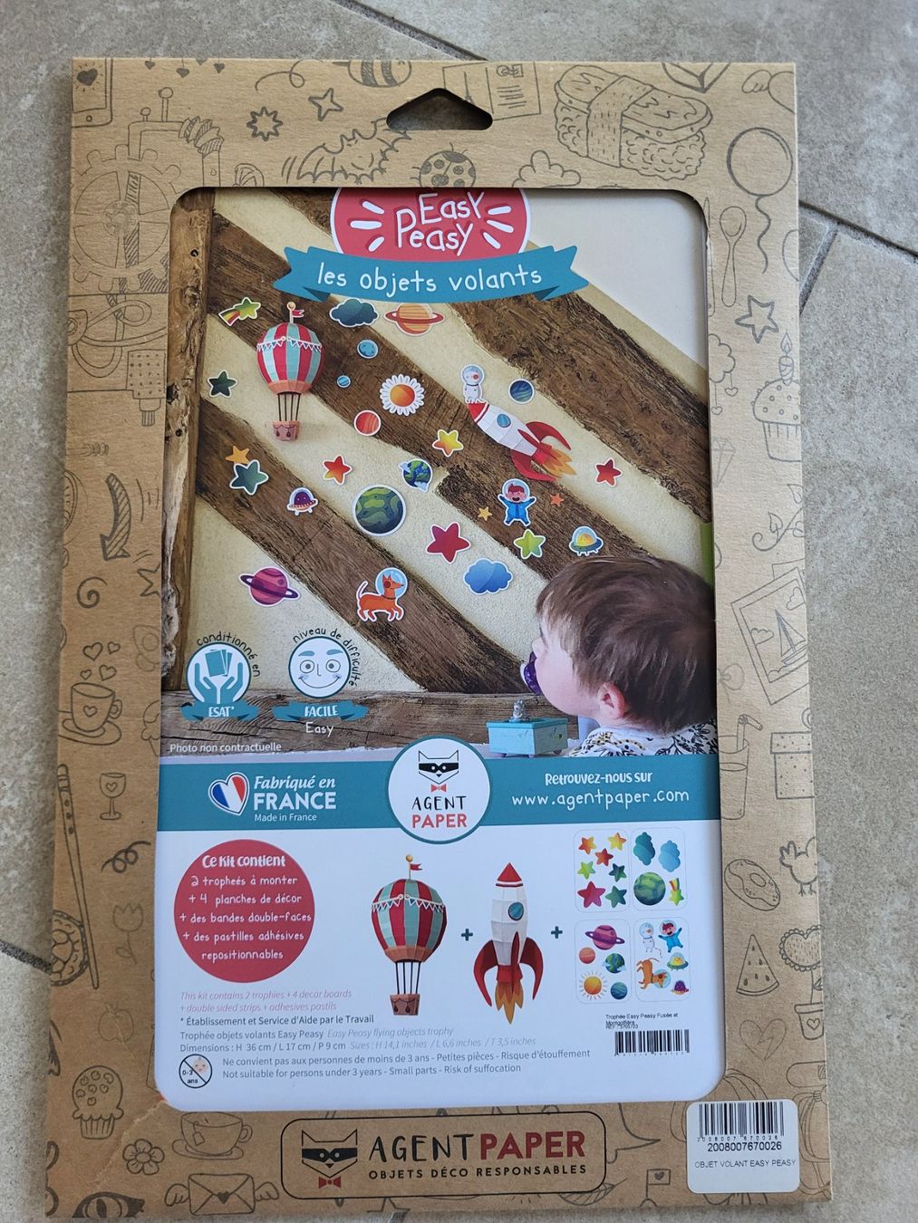 Kit bricolage: Bricolage enfant – Nuovo e nell'imballaggio originale da Gampelen venduto da cli_2thg