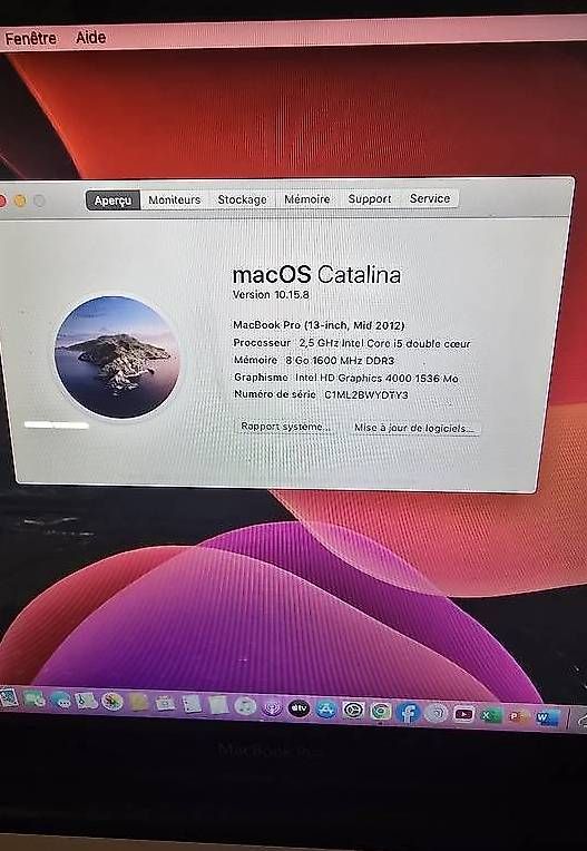 Apple Notebook: MacBook Pro i5 | 8Go RAM | SSD 120Go – Usato da Renens VD venduto da MTD2211 6