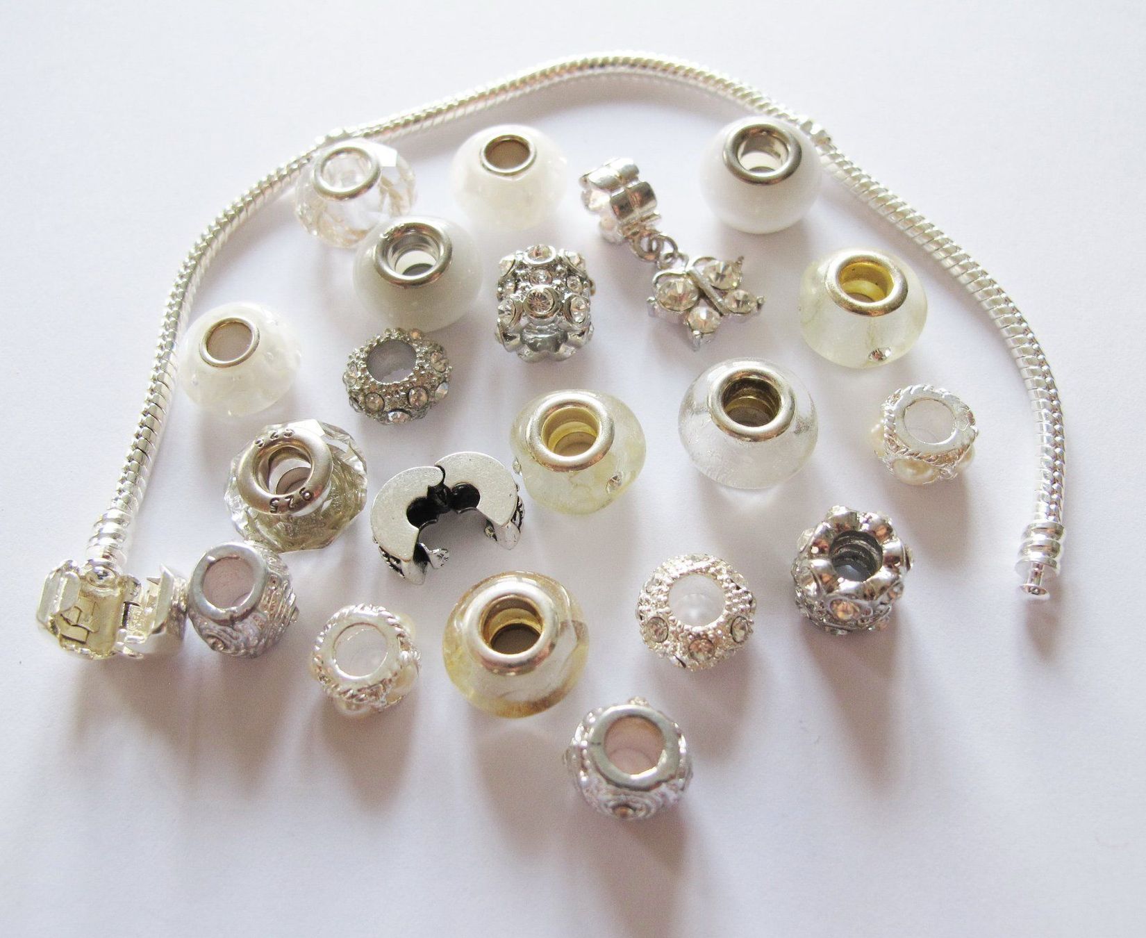 Anhänger: European Beads Kette selber machen DIY – Neu (gemäss Beschreibung) aus Schwanden GL von UHRKNALL 1