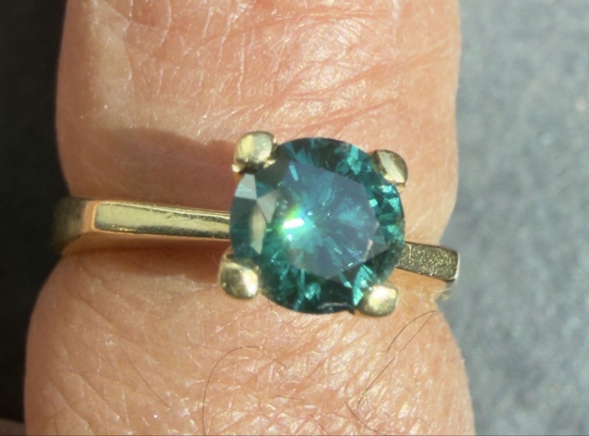 Bagues: Ring 18k mit Diamant 0,71ct – D'occasion à Oberhof par RealStone 3