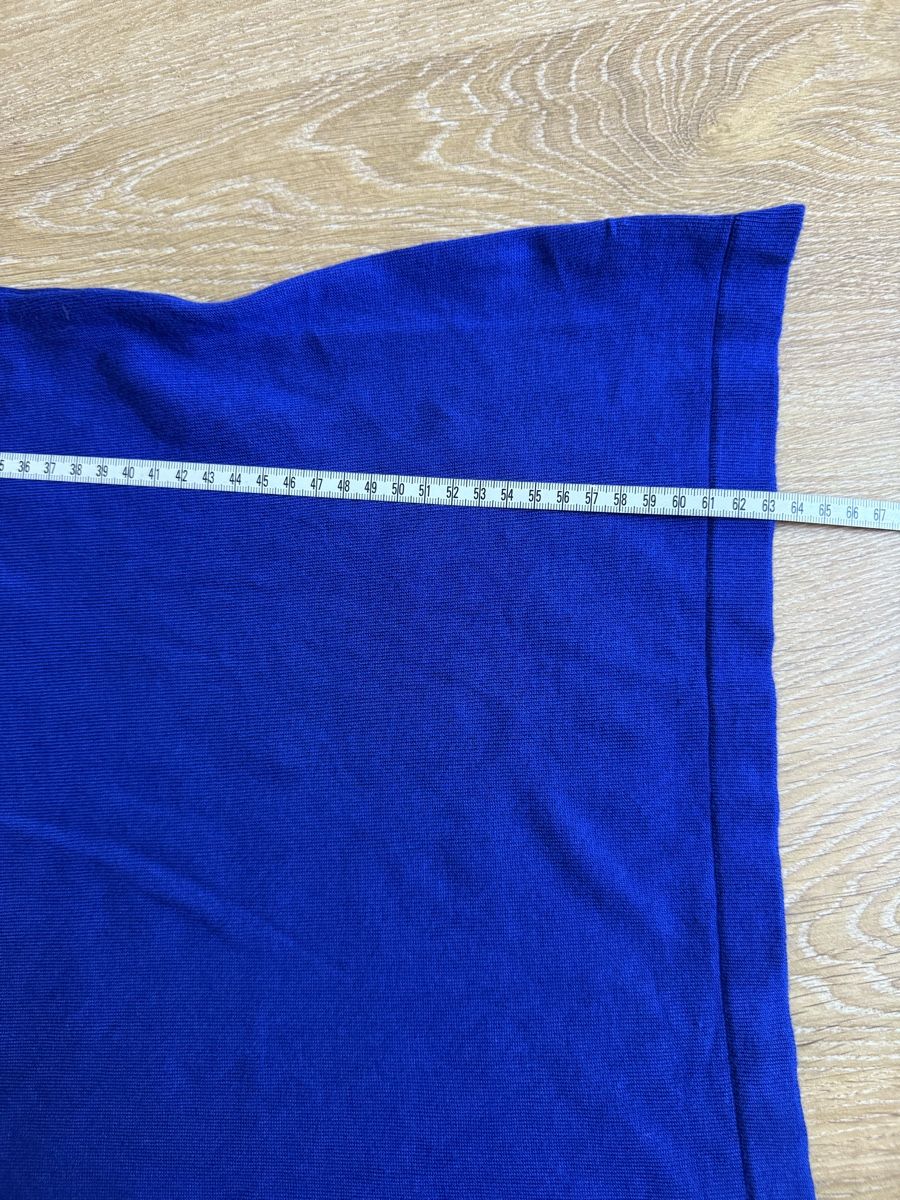 Morgan Pullover & Sweatshirts: Pull maille bleu roi boutons décoratifs Morgan, t.38/M – Gebraucht aus Tavannes von Thriftshop 4