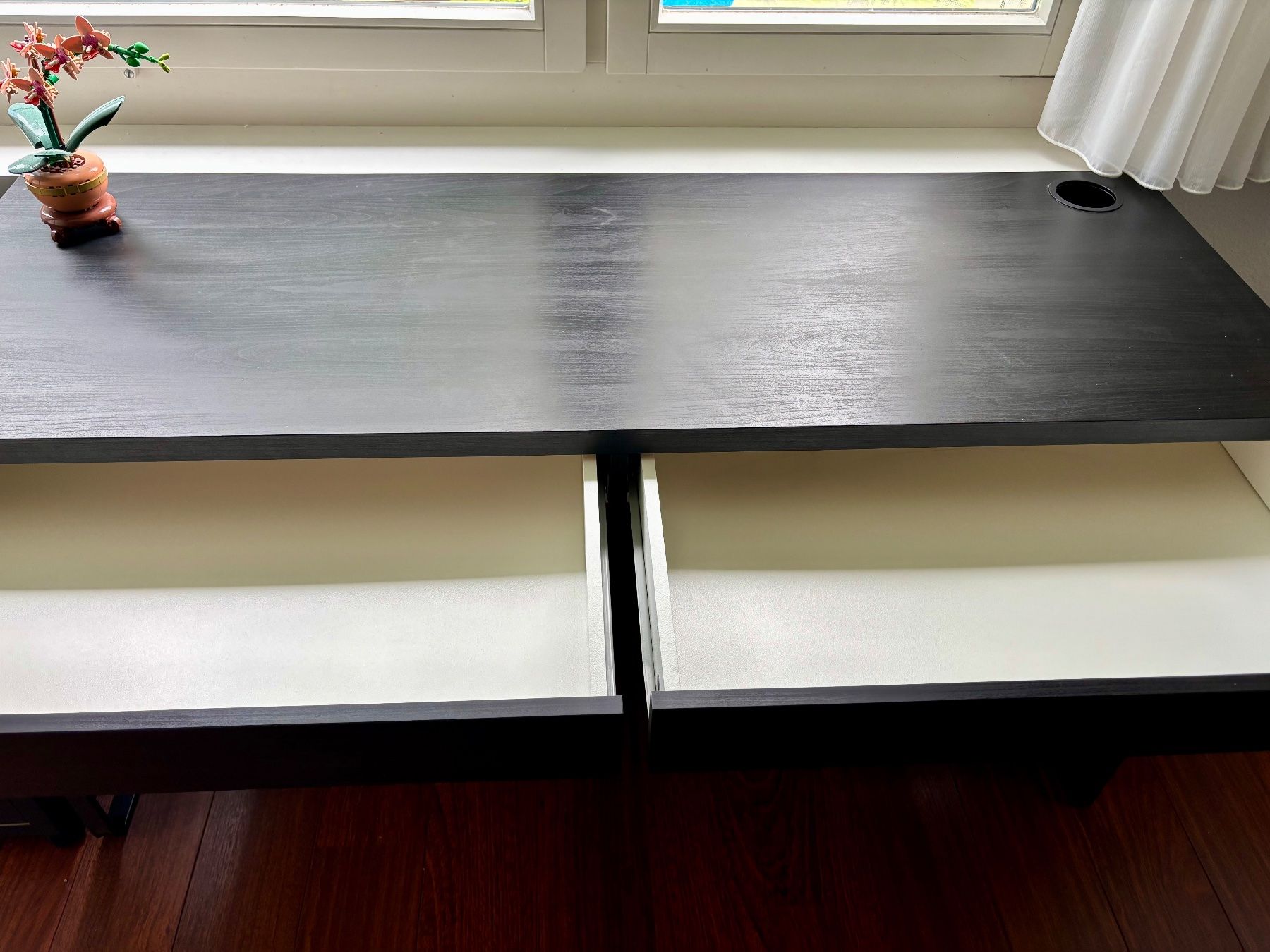 Ikea Scrivanie: Ikea Micke Schreibtisch dunklebraun – Usato da Cham venduto da bet_jp2l 3