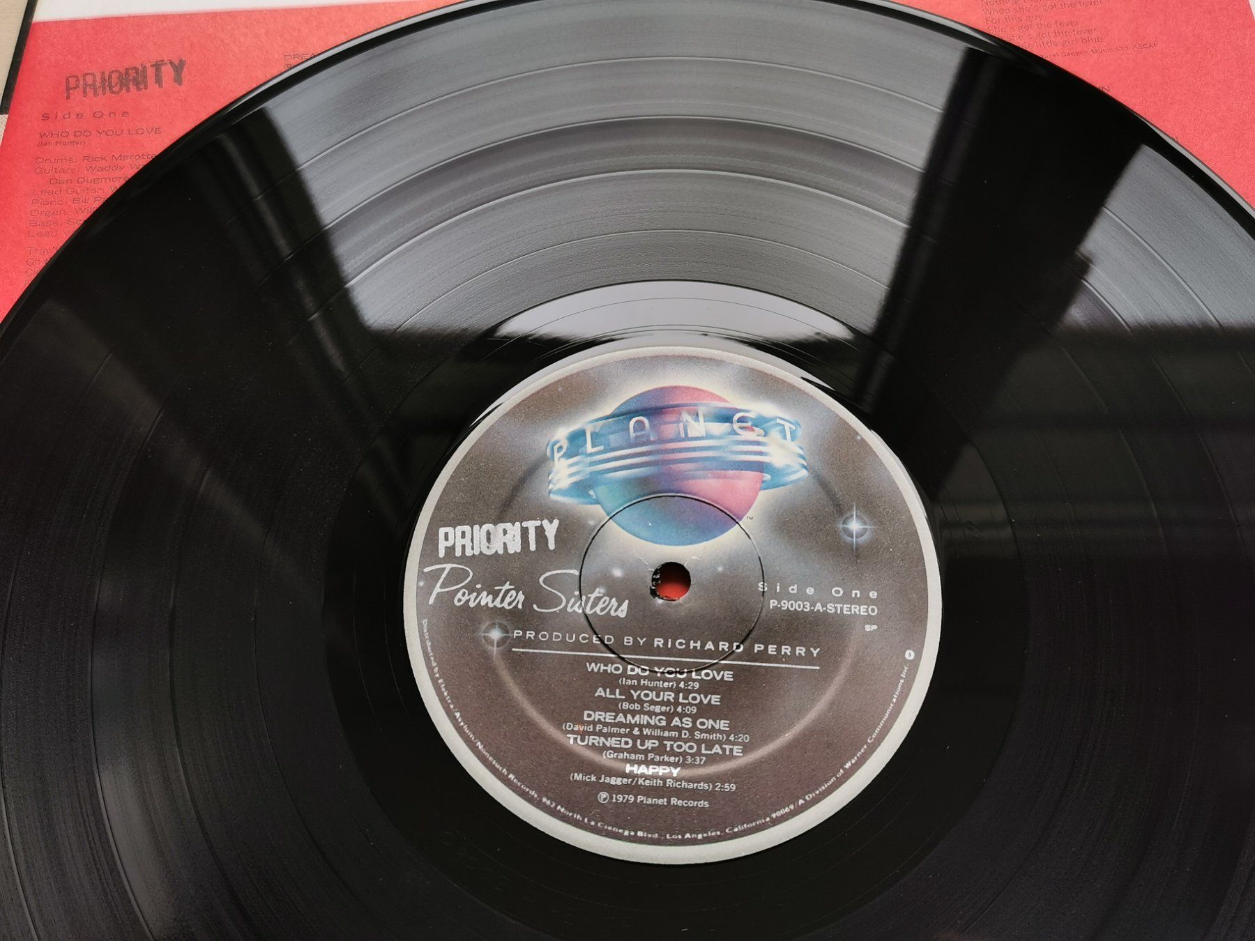 Schallplatten: Pointer Sisters – Priority US 79 OIS – Gebraucht aus Ebikon von kisuM 8