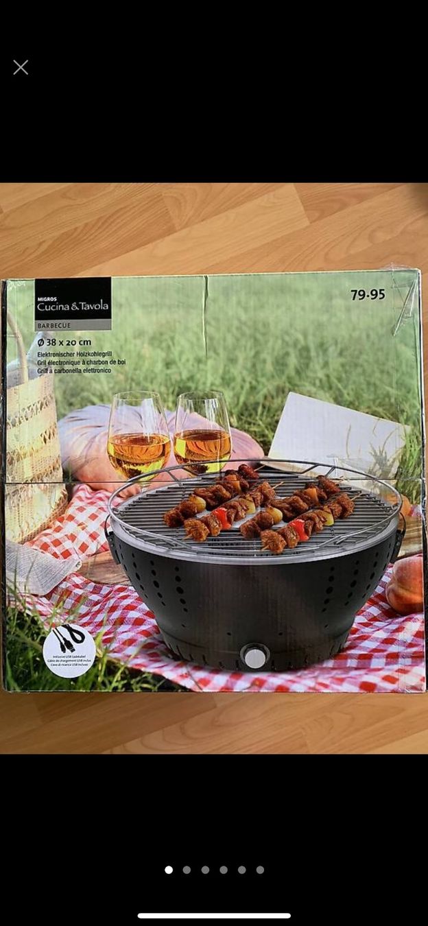 Griglie: Grill elektrisch – Nuovo (secondo la descrizione) da Moosseedorf venduto da SDmedia