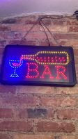 Leuchtbild Bar