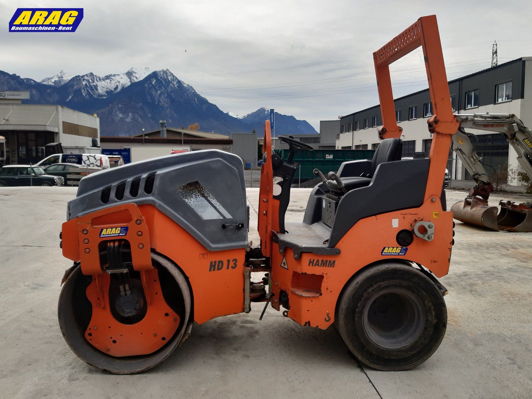 Tutte le macchine: Hamm HD13VT Tandemwalze – Usato da Hasle LU venduto da Arag08