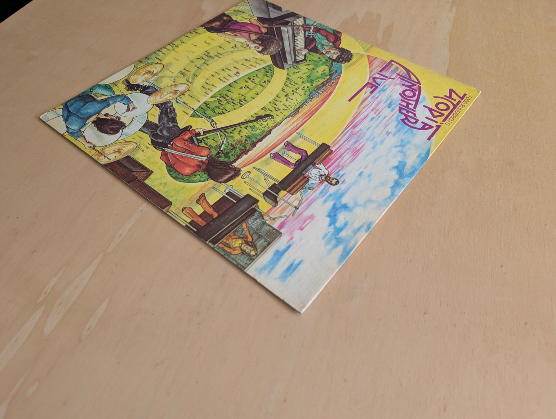 Schallplatten: Todd Rundgren's Utopia – Another Live  US 72 (first) – Gebraucht aus Ebikon von soundundvielfalt 3