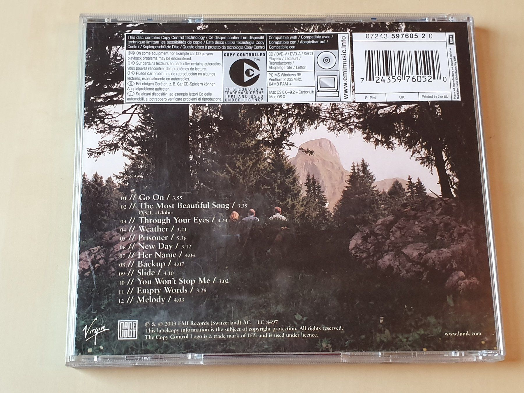 CDs: Lunik Weather – D'occasion à Stansstad par collectorsshop 1