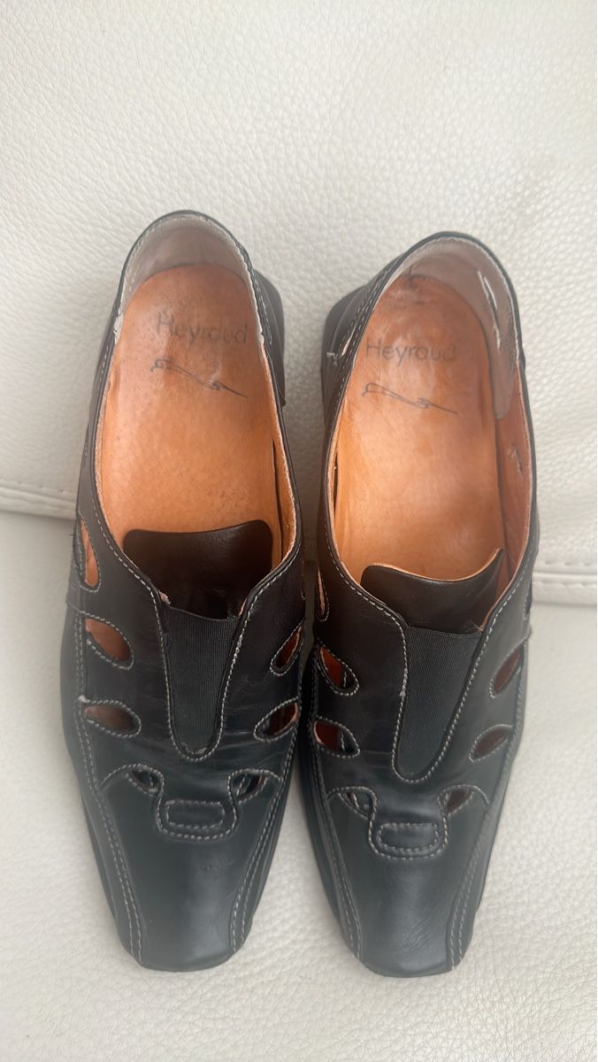 Herrenschuhe: Heyraud Mokassin schwarz Grösse 40 – Gebraucht aus Liestal von ell_6xc7