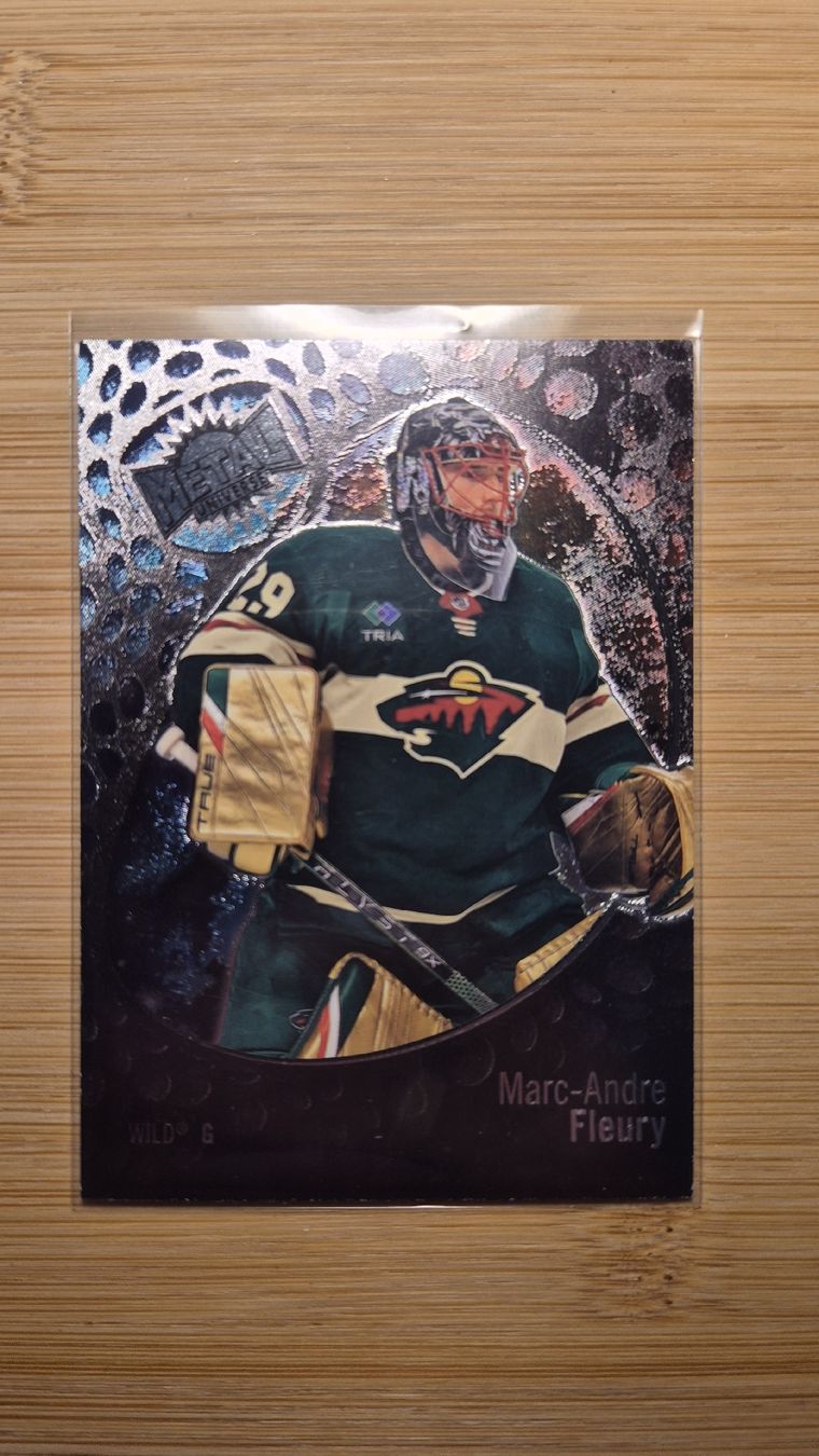NHL Carte collezionabili: NHL Minnesota Wild Marc-Andre Fleury – Usato da Bellach venduto da paedu-1980