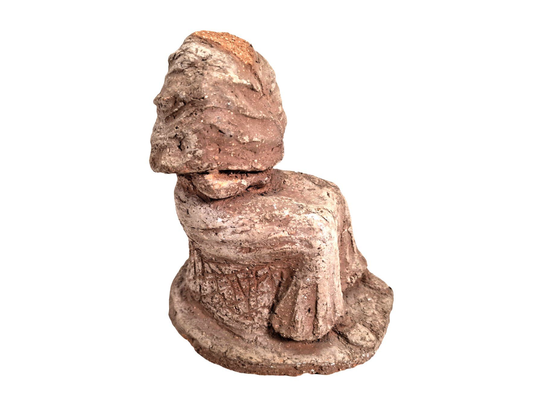 Figurines: Dekorative Sitzfigur mit separatem Kopf – D'occasion à Wil SG par Restwert_Wil 6