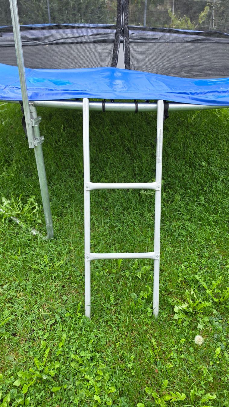 Hudora Trampoline: Hudora Trampolin 366 cm mit Leiter und Abdeckung – Gebraucht aus Heerbrugg von keeroo 5