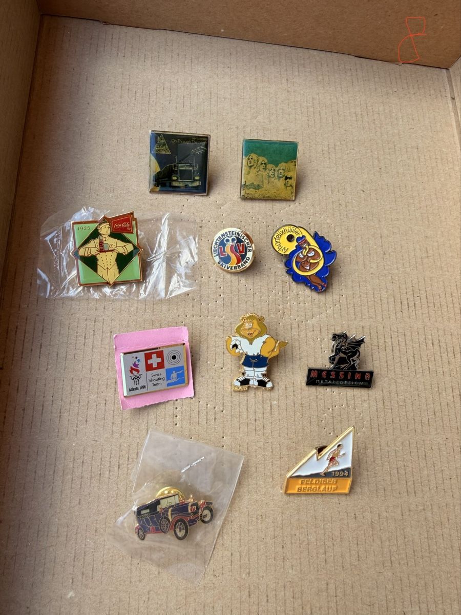 Placchette & Badge: Pin Set 8 - 10 Stück – Usato da st. gallen venduto da nerio450