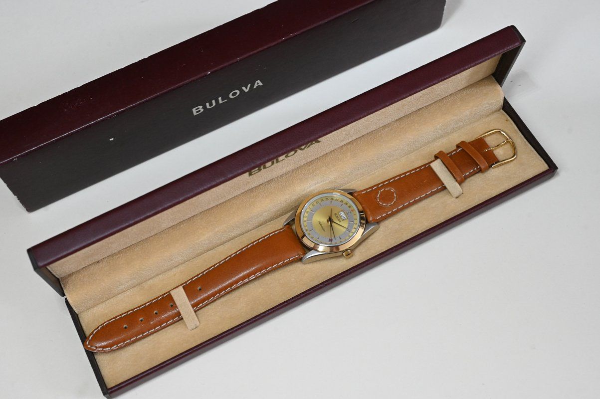 Bulova Orologi: Bulova Calendar Pointer Date, Eta 2836-2, 90s – Usato da Eschert venduto da Watchlegend 4