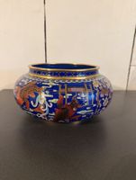 Antike Grosse Cloisonné Schale /Vase mit Koi-Fisch Motiv