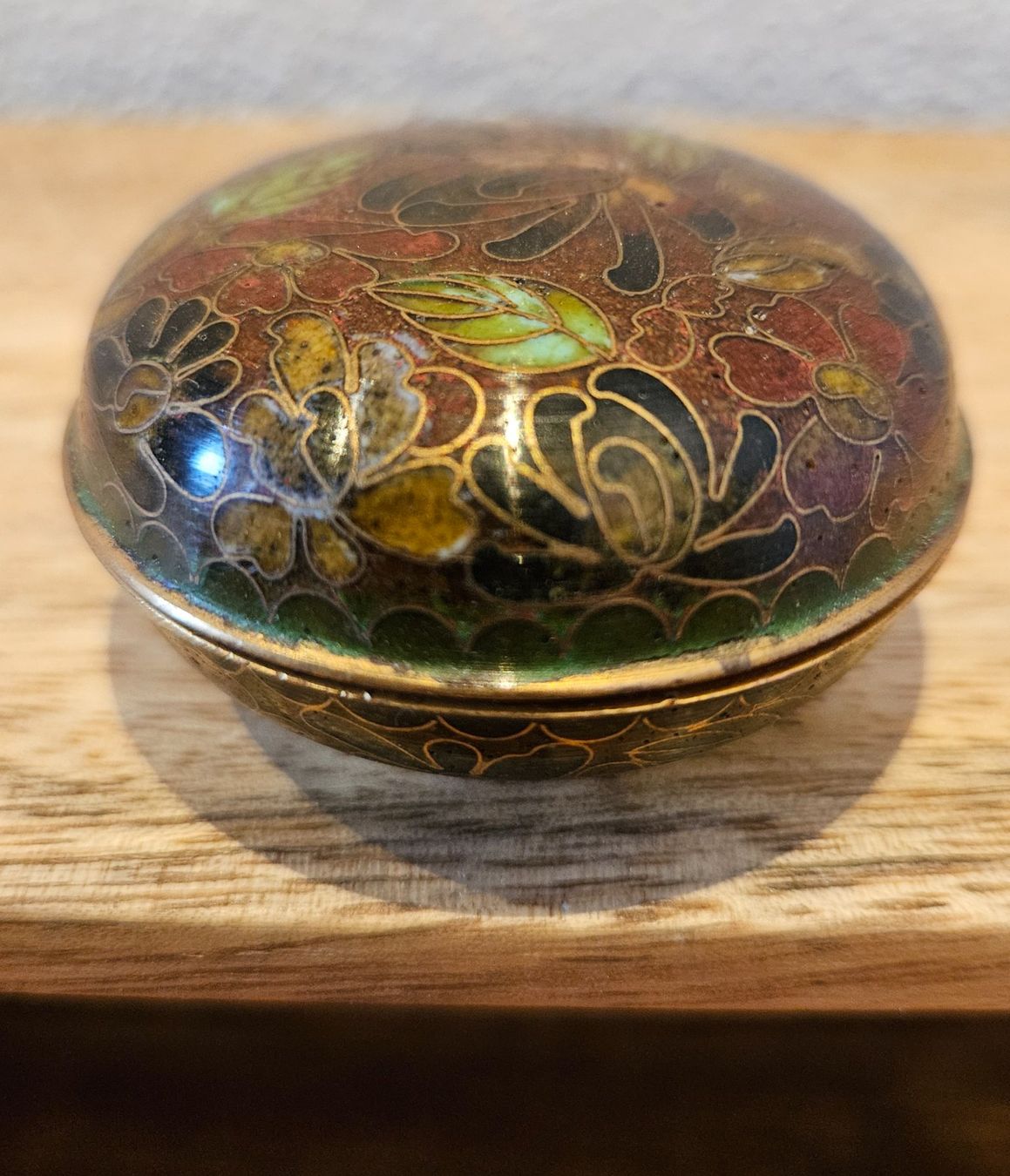 Coffrets à bijoux: Cloisonne Emaille Messing  Schatulle Schale Schmuckdose Box – D'occasion à Birmensdorf ZH par Wendepunkt... 2