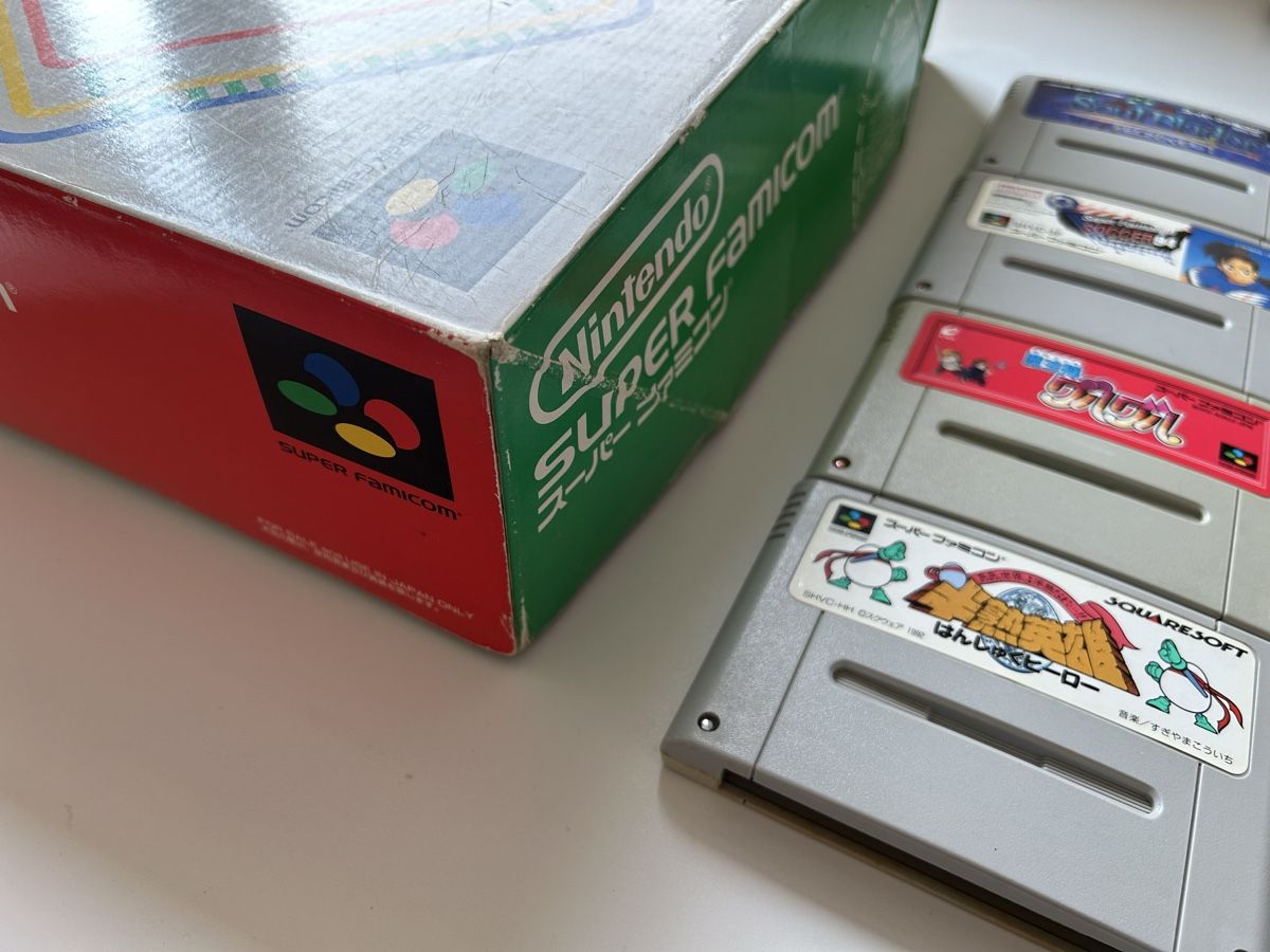 Nintendo Console: AKTIONSPREIS! Nintendo Super Famicom Konsole Set mit Spielen – Usato da Belp venduto da retrovideogamers 4
