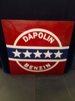 Emailschild Dapolin Benzin