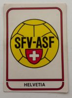 1 vignette panini Argentina 78  Suisse-Schweiz-Svizzera