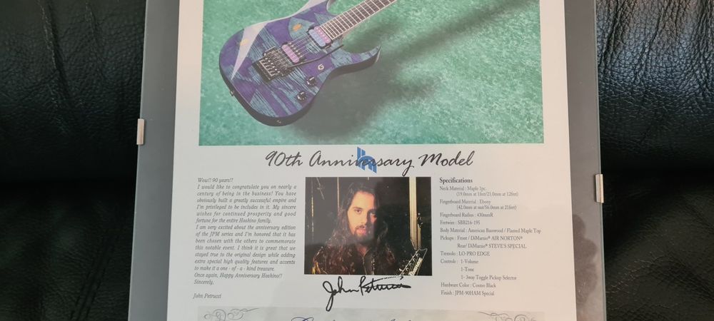 Chitarra Elettrica John Petrucci JPM Picasso – Manico Acero, Pickup HH, Floyd Rose, Nuova - Foto 2