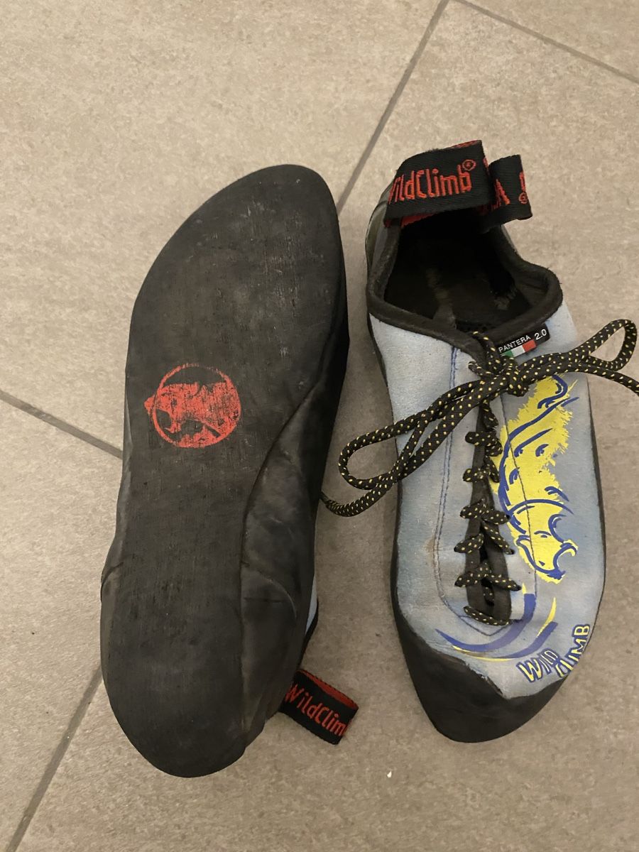 Scarpe da uomo: Kletterschuhe (Fast Neu) Grösse 41 Wildclimb Pantera 2.0 – Nuovo (secondo la descrizione) da Basel venduto da lorged 2