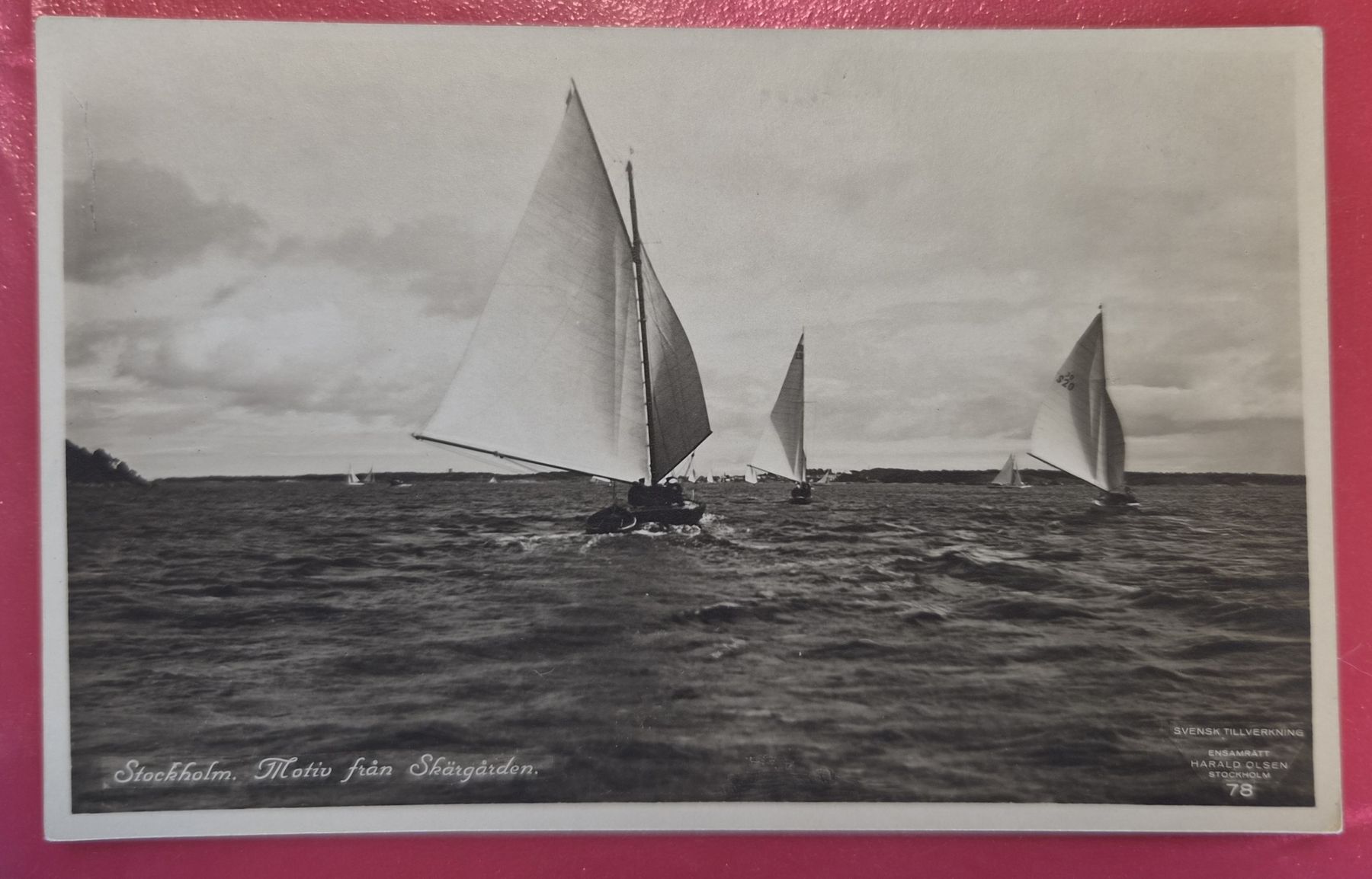 Cartoline postali: Stockholm Segelboote alt/top – Nuovo (secondo la descrizione) da Melchnau venduto da Arthurius