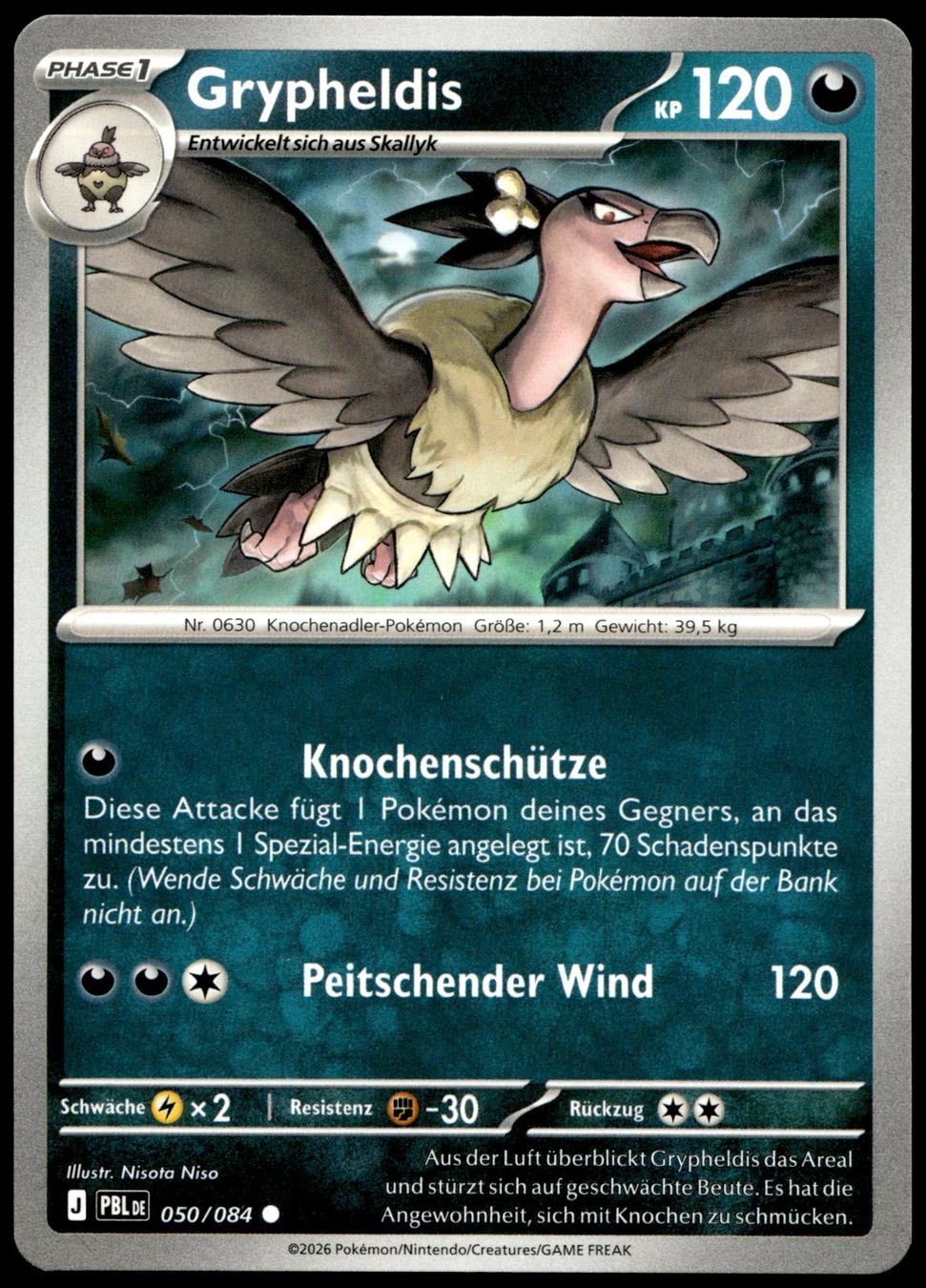 Pokémon Carte collezionabili: Grypheldis (PBL DE 050/084) – Usato da Affoltern am Albis venduto da Chiesa_5