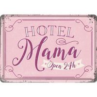 Blechschildkarte 3D-HOTEL MAMA