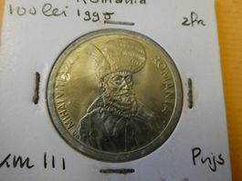Rumänien 1995, 100 Lei    Mihai Viteazul, unzirkuliert