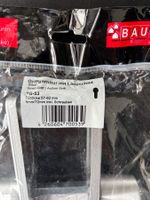 Griffgarnitur Langschild Silber, Türdicke 57-62 mm, Neu